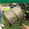 Miniatyrbilde 2 av 4: Camping søppelbøtte, bil søppelkasse, gjenbrukbar utendørs hage søppelbøtte, sammenleggbar camping resirkuleringssøppel (10 gallon 3540 cm)