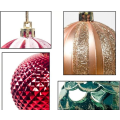 Miniatyrbilde 3 av 4: Pakke med 12 stk juletreheng Ornamenter Julepynt Gaver Dekorasjon Baller 6cm12 Boks PVC Julekuler (Farge