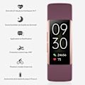 Miniatyrbild 2 av 4: Dam Smart Sports Watch - Sleep Watch IP67 Smart Touch 25 Modes Stegräknare Kalorier Stoppur Present För Android iOS-Rose Red