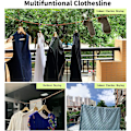 Miniatyrbillede 5 af 5: Camping Retractable Clothesline