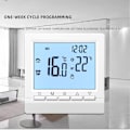 Pikkukuva 5 / 5: Termostaatti, älykäs ohjelmoitava digitaalinen lämpötilansäädin, suurella LCD-näytöllä, huoneen lämpötilan säätöön