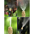 Miniatyrbillede 5 af 5: 30 stk. Messing Spraydyser Justerbar Forstøverdyser Kobber Dryp Irrigation Mikro Forstøversprinkler 4/7mm