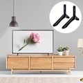 Miniatyrbild 1 av 5: Universell TV-stativbas för 32-65 tums Samsung Vizio Sony LCD-TV, ej för LG TV, svart TV-stativ Ta-stativ