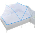Miniatyrbillede 1 af 4: Bærbar Foldbar Seng Myggenet Rejse Myggenet, Enkelt Dør Camping Myggegardin Universal Stor Sengehimmel (125*55*65) CM