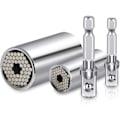 Miniatyrbilde 2 av 5: Universal Sweed Game 7-19mm 11-32mm Multi Multi Magic Key Svetteverktøy med universal sokkel Gator Grip