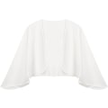 Miniatyrbild 1 av 4: Kvinnors Sjal Bröllop Fest Chiffon Cape Ceremoni Cocktail Cardigan Sjal Stole