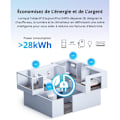 Pikkukuva 5 / 5: WiFi sähkönkulutuksen mittauksella, 16A/4000W suuritehoinen langaton kytkin, wattimittari, LCD-näyttö