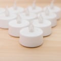 Miniatyrbillede 3 af 5: 24 gule LED-lys med flammeeffekt