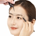 Miniatyrbillede 5 af 5: Øjenbryn Gyldent Forhold Skydelære Skabelon Lineal Makeup Måling Øjenbryn Guide Lineal Permanent Værktøj