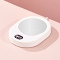 Miniatyrbillede 2 af 3: Intelligent varm kop opvarmning coaster konstant temperatur base desktop lille varm mælk kaffe