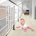 Pikkukuva 1 / 5: Suojaverkko portaille, turvaverkot, parvekkeen portaiden suojusverkko, verkko portaiden kaiteeseen, porrasverkko, suojusverkko parvekkeelle