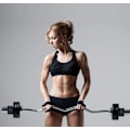 Miniatyrbillede 5 af 5: Barbell-klemmer Olympiske stangkraver 2 tommer Hurtigudløsning Barbell-låseklemme Låse Standard stangvægtplader Krave Clips til træning Vægtløftning