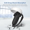 Miniatyrbillede 3 af 5: FOR Cover til VR Oculus Quest 2 controller 1 par Sort