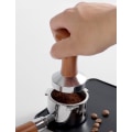 Miniatyrbilde 5 av 5: Mørkebrun kaffepresser i rustfritt stål, espressopresser for kaffemaskin