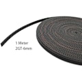 Miniatyrbillede 2 af 5: 5M GT2-6mm distributionsrem åben 6mm GT2 2GT rem til 3D printer (distributionsrem)