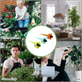 Miniatyrbilde 5 av 5: Planter Automatisk Vanningssett, 6 Stk Automatisk Vanningsanlegg Plante Irrigasjonskjegle Dryppvanning, Ferievanning Planter og Blomster Innendørs