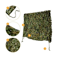 Miniatyrbild 3 av 5: Grönt Camotält Rektangulär Camodesign Segel 3x4m Camonät för Solskydd