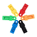 Miniatyrbillede 2 af 5: Sæt med 10 tang til Bache, Clips /Landing /Bache Elastisk Træ, robust og justerbart låsehåndtag til presenning og skyggesejl (10 stk)