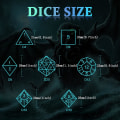 Miniatyrbillede 3 af 5: 7 Dungeons and Dragons Terninger (Blå), HNCCESG Polyhedral Terningesæt Metal Blæksprutte 3D Hul Rollespil Terninger D4/D6/D8/D10 (0-9 og 00-90)/D12/D20
