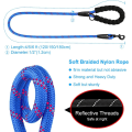 Miniatyrbilde 5 av 5: Robust hundekobbel i tau med komfortabelt polstret håndtak, reflekterende, sterk og solid 4FT 5FT 6FT hundekobbel for små, mellomstore og store hunder (1/2\" x4', marineblå