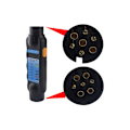 Miniatyrbillede 1 af 5: 7-polet han trailer tester, 12 V 7-polet trailer plot tester, diagnostisk værktøj til kabelbelysningskredsløb til trailer bil trailer bil