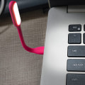 Miniatyrbillede 4 af 4: USB LED-lys, bærbar natlampe, kompatibel med powerbank, bærbar computer, læsning, computertastatur USB-læselampe (8 stk., pink)