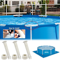 Miniatyrbild 5 av 5: 10 plaststift för Intex Round Metal Frame Pools Reservdelar för poolfogar för swimmingpoolfogar, ersättning av reservdelsfogstift