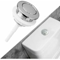 Miniatyrbillede 1 af 5: Jagtknap, 38 mm trykknap til badeværelse og WC vandbesparende enhed - Velegnet til toilettank