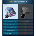 Miniatyrbillede 4 af 5: 48W Dobbelt Hvede Bil Bluetooth Transmitter - Biloplader Biloplader 12-24V Universal