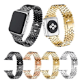 Miniatyrbild 2 av 2: Passar för Apple iWatch876SE543 generation Apple Watch metall stjärnhimmel färg band 38/40/41mm stil 1
