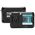 Miniatyrbillede 3 af 5: Lithium-ion batterioplader 10.8 12.0 V, erstatningsopladningsenhed kompatibel med DC10WD BL1016 BL1021B BL1041B FD05
