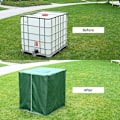 Miniatyrbild 5 av 5: Tankskydd, IBC 1000L tankskydd, grön presenningsskydd 210d tankskydd IBC tankskydd IBC antidamm UV-skydd IBC tankskydd