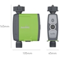 Miniatyrbild 2 av 5: RAINPOINT - Smart Bevattningssystem Ventil - App-styrd via Bluetooth-anslutning - Kan anslutas till 3/4'' trädgårdsslang, ingen HUB krävs