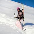 Miniatyrbillede 5 af 5: 2 stk. Justerbare Skibærerstropper, Skulderstrop til Ski, Håndledsstrop til Ski, Stave til Børn og Voksne
