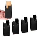 Miniatyrbillede 1 af 4: Sort - Justerbar seng og møbelforhøjer med skrueklemmer, Heavy Duty 4\" sofa- og stolforhøjer, passer til 0,8\"-1,6\" stolben.