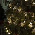 Pikkukuva 4 / 5: 20 LED-hopeaa pallovalosarja 2,5m paristoilla