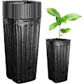 Miniatyrbillede 1 af 5: 20 stk. store potter til træer, dybe plastikpotter til planteskoler, 7,8\" store krukker til såning af blomsterplanter til indendørs haveplanter