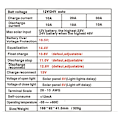 Miniatyrbild 4 av 5: 30A 12V/24V Intelligent Solpanel Laddningsregulator med LCD-Display och USB-Port, Överströmsskydd, för Solpanel Batterilampa LED-Belysning