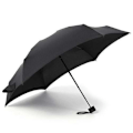 Miniatyrbillede 3 af 3: 1 stk. Lille Fashion Mini Lomme Foldbar Anti-UV Vandtæt Paraply（sort）