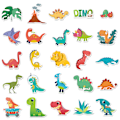 Miniatyrbillede 2 af 4: 50 stk. Dinosaur Tyrannosaurus vandtætte vinylklistermærker til vandflaske, bærbar computer