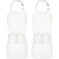 Miniatyrbild 1 av 5: Utopia Kitchen 2-pack justerbar haklappsförkläde med 2 fickor