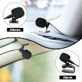 Miniatyrbild 2 av 4: Extern mikrofon för bilstereos och Bluetooth-stereospelare, kompatibel med DVD - Clip-mikrofon med kabel för högre samtalskvalitet
