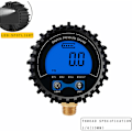 Miniatyrbild 1 av 5: Högprecisions däcktrycksmätare LCD-bakgrundsbelysning Display koppartråd lufttrycksmätare