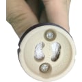 Miniatyrbillede 3 af 5: Jane Art (6 stk.) GU10 fatning Keramisk sokkel og terminalblok/bro med kabel og isolerende ærme - Adapter til LED og halogen fatning forbindelse