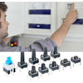 Miniatyrbild 5 av 5: 180PCS Tact Switch Paket Nyckelbrytare 10 specifikationer i låda