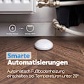 Miniatyrbillede 4 af 5: Oversvømmelse, vandlækagedetektor, hjemmeautomatisering, trådløs, temperaturmåling, gulvvarmestyring, øjeblikkelig notifikation, Minima