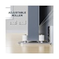 Miniatyrbild 4 av 5: Silver justerbar golvguide vägg/nedre dörrguide för skjutdörr i trä