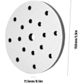 Miniatyrbild 5 av 5: Mjukt slippapper, 150 mm mjuka slippapper gränssnittsdynor mjuk svampdiameter 150 mm (17 hål)