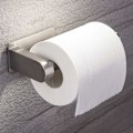 Miniatyrbillede 1 af 5: Selvklæbende Toiletpapirholder uden borehuller Tapetstøtteholder til Papir, WC Rulle Rustfrit stål Derouleur Wc Wc