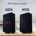 Miniatyrbillede 4 af 4: 1 stk. (sort) Playvital Dushing cover til PS5 konsol, anti-støv beskyttelsescover til PS5 Digital Edition & Standard